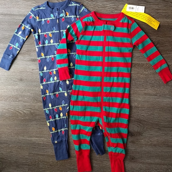 old navy baby christmas pajamas